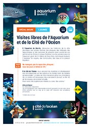 Visites libres Aquarium et Cité de l’Océan