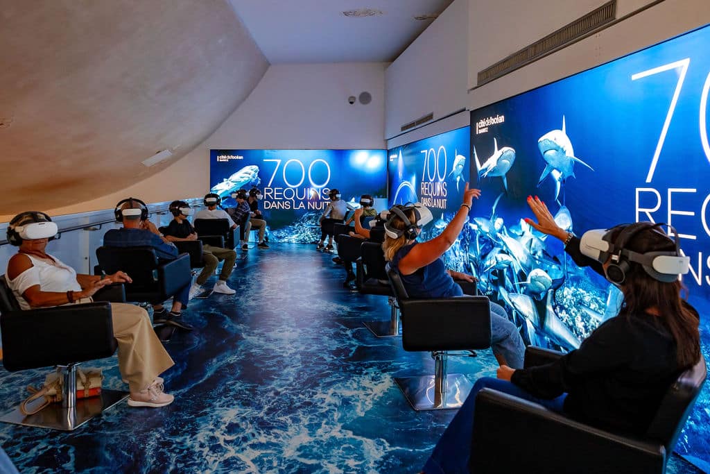 700 requins dans la nuit à le Cité de l’Océan