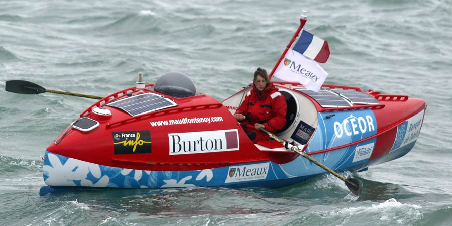 La Cité de l’Océan expose le bateau de Maud Fontenoy