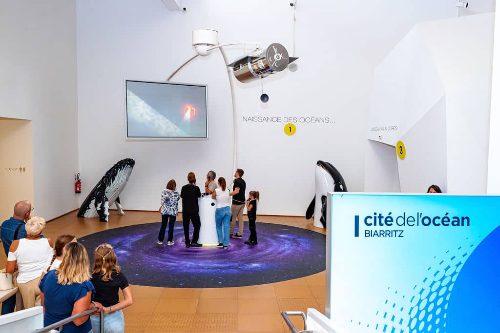 birth of oceans at the Cité de l'Océan