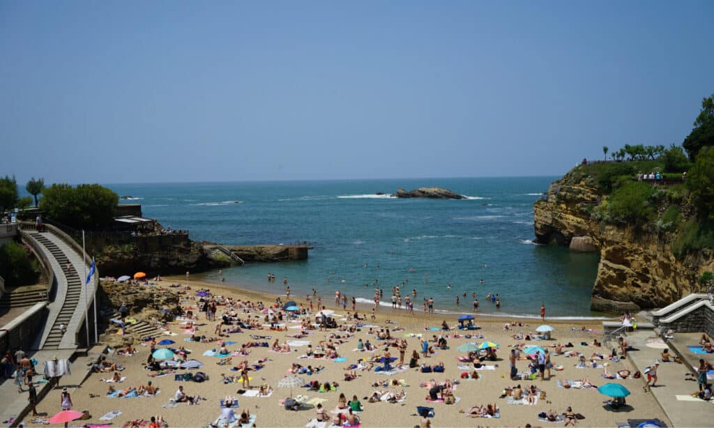 A swim at Port‑Vieux