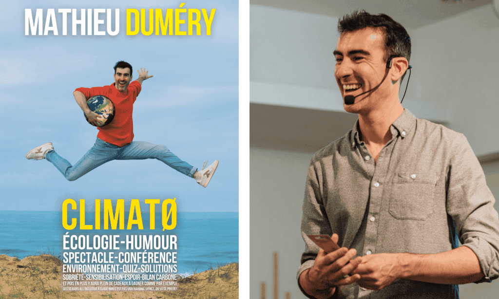 Spectacle Climato écologie Mathieu Duméry